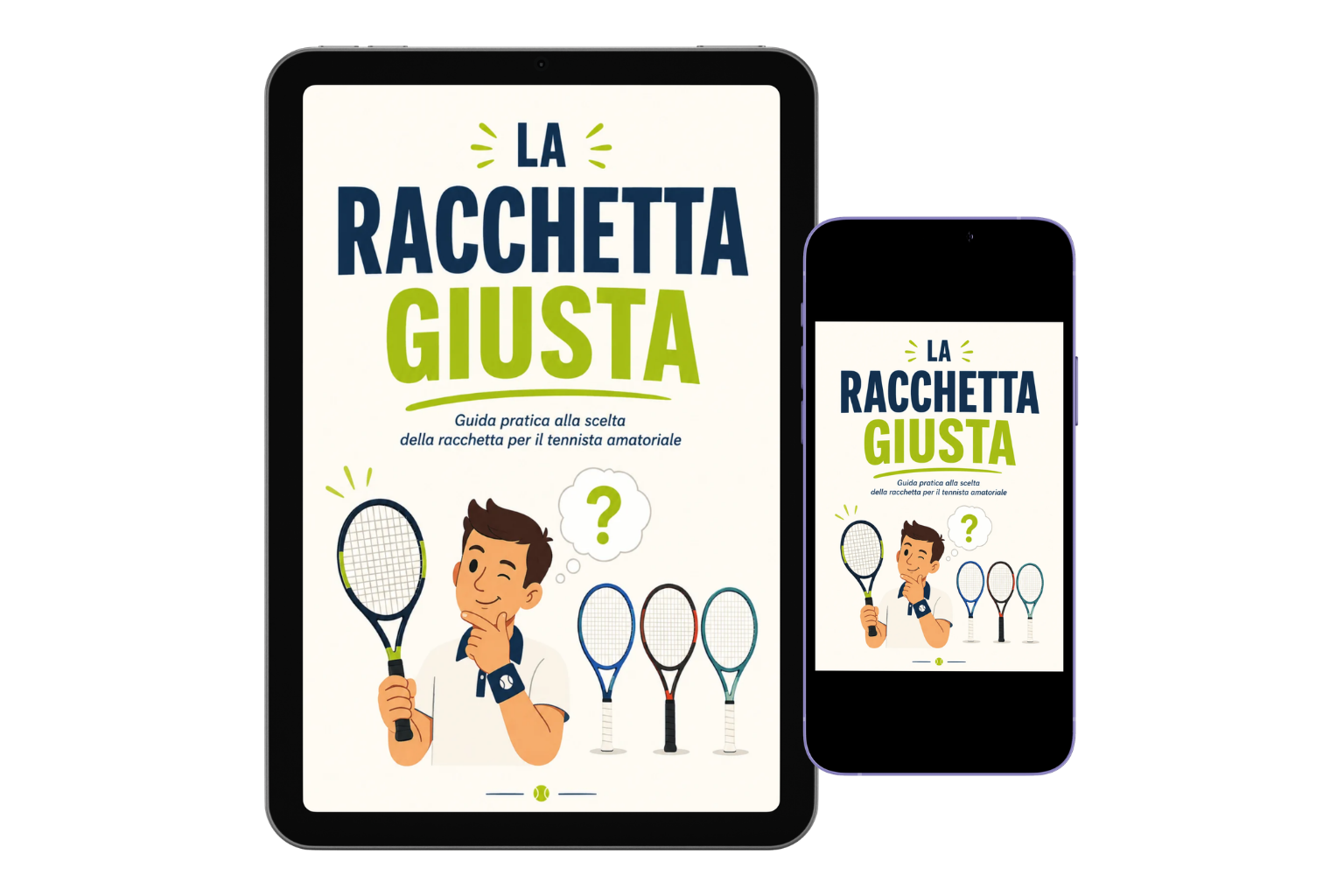La racchetta giusta: Come scegliere racchetta, corde e tensione in base al tuo vero tennis