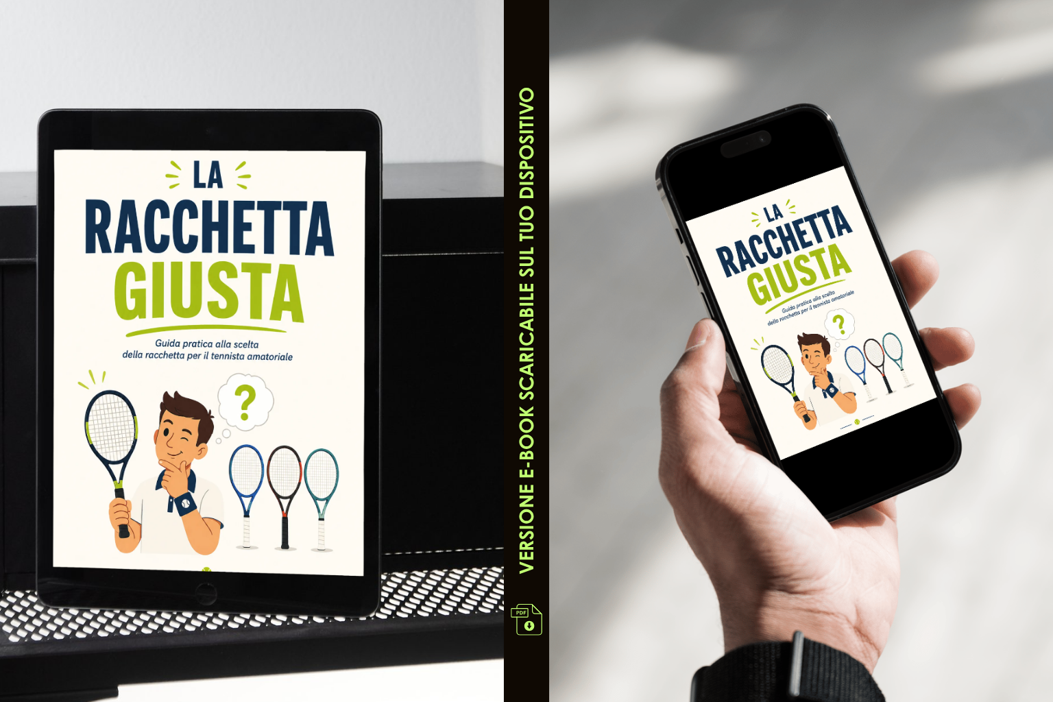 La racchetta giusta: Come scegliere racchetta, corde e tensione in base al tuo vero tennis