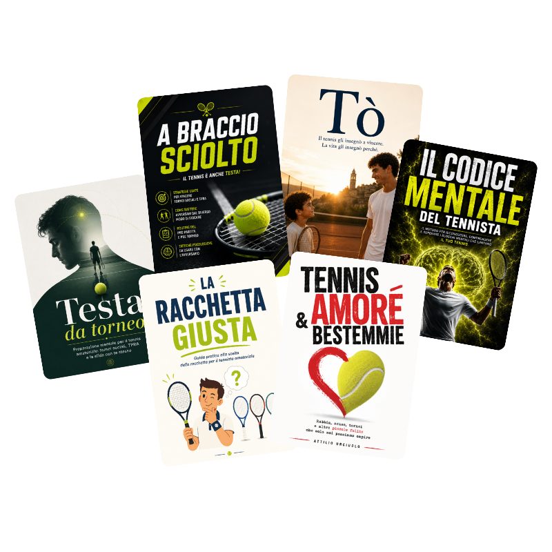COLLANA TENNISTA AMATORE - Storie vere e strategie vissute sul campo